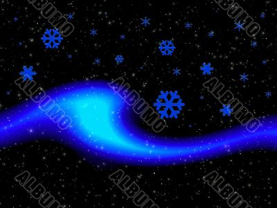 Abstraction Christmas background