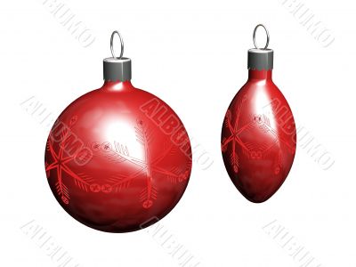 Christmas baubles