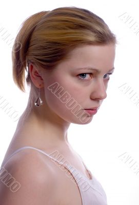 serious woman