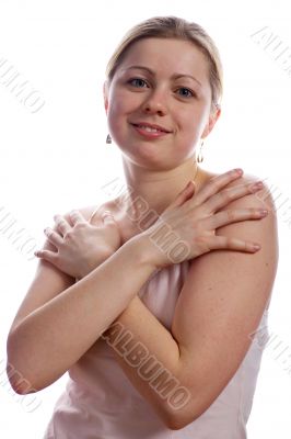 playful woman