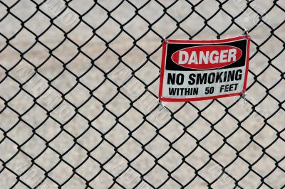 Danger No Smoking