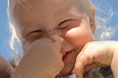 laughing baby