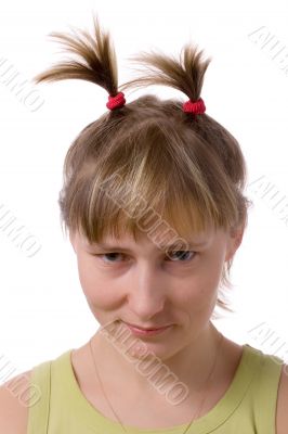 crazy portrait