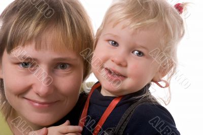 mother and daughter