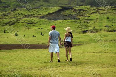 Honeymoon couple
