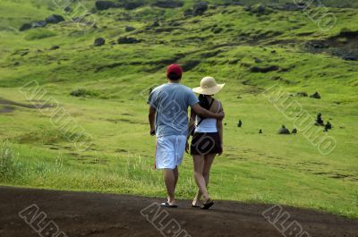 Honeymoon couple
