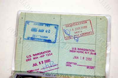 Visa Stamps