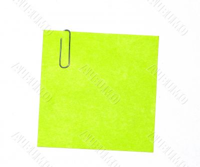 Green sticky