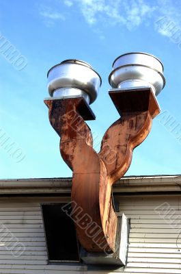 Y Shaped Chimney