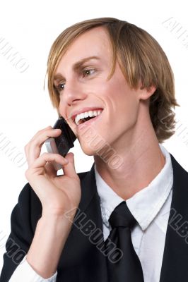 Talking on cell-phone