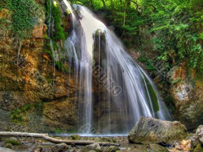 Waterfalls. Crimea.