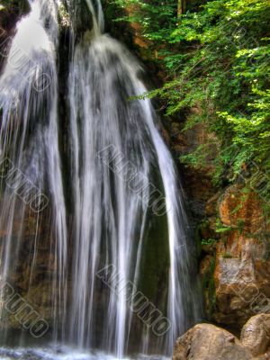 Waterfalls. Crimea.