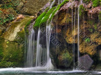 Waterfalls. Crimea.