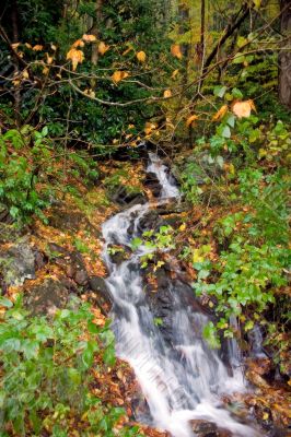 small waterfall