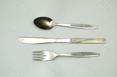 Sppon fork and knife