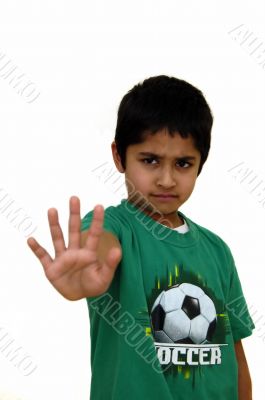 Stop gesture