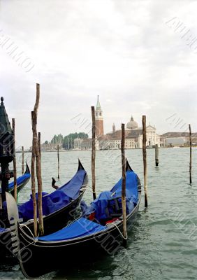 Goldolas in Venice