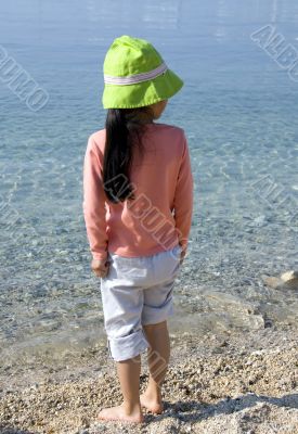 Girl on Beach