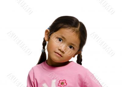 Young Girl with expression