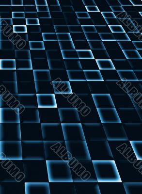 neon tile background