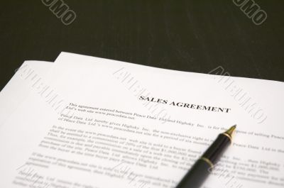 Sales agreement