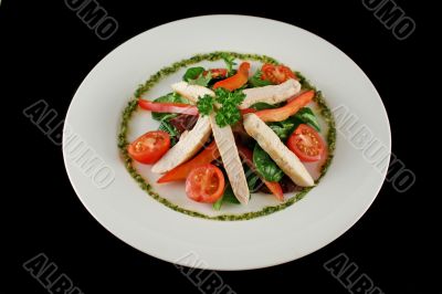 Chicken Salad Pesto 1