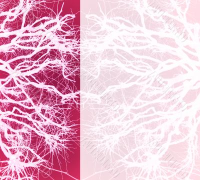 pink background in eastern style