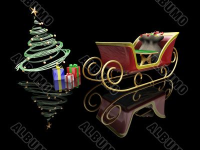 Santas sleigh