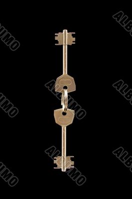 Key on black