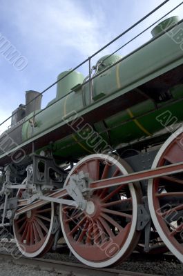 retro train