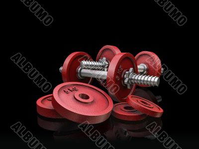 Weightlifting weights