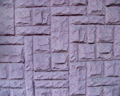 fence of gross bricks. big picture.