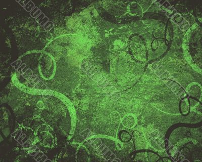 grunge floral background