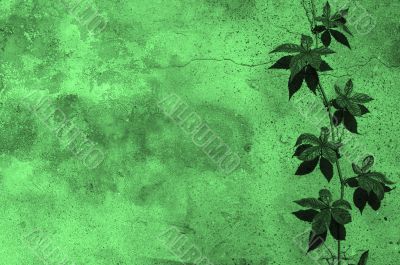yellow floral background