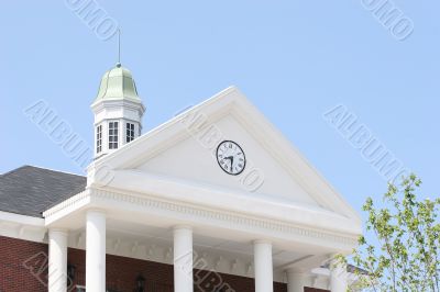 Clock and Cupola