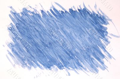 painted blue background