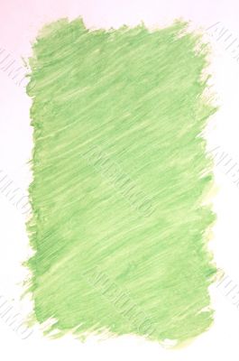 painted green background
