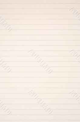 blank notebook sheet