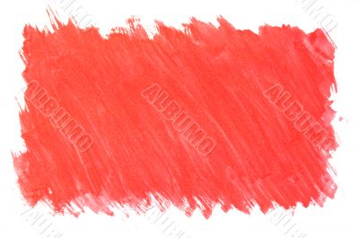painted red background