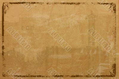 grunge framed background