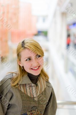Pretty girl in shop #4