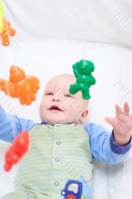 Baby playing with toys #10