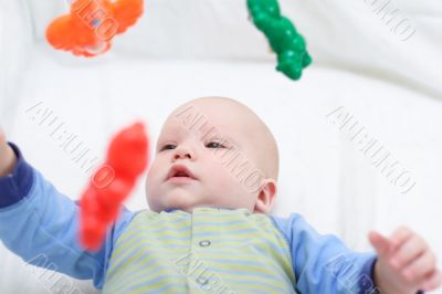 Baby playing with toys #13