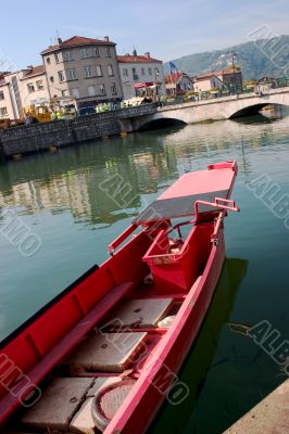 Reflection on the Rhone