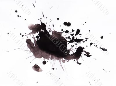 Ink splat