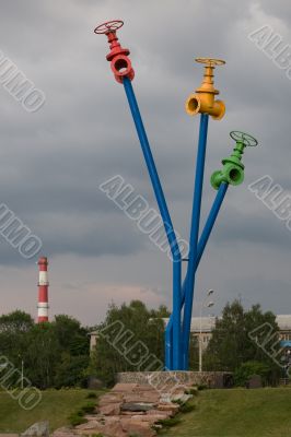 Pipes monument