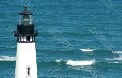 Lighthouse and Waves