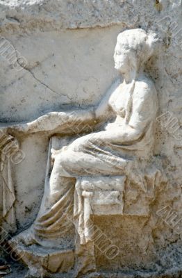 Fragment of antic art