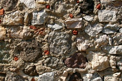Wall of old Castle