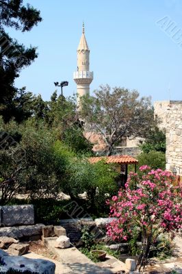 Castle of Saint Peter. Museum underwater archaeology in Bodrum